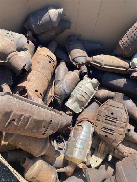 More than 600 catalytic converters recovered in largest single bust in the country, sheriff says